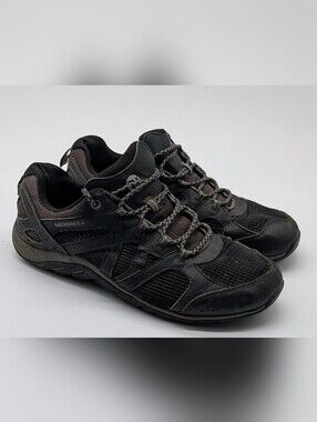 Merrell Rockbit Cove Men's Size 9 Black Hiking Trekking Trail Shoes